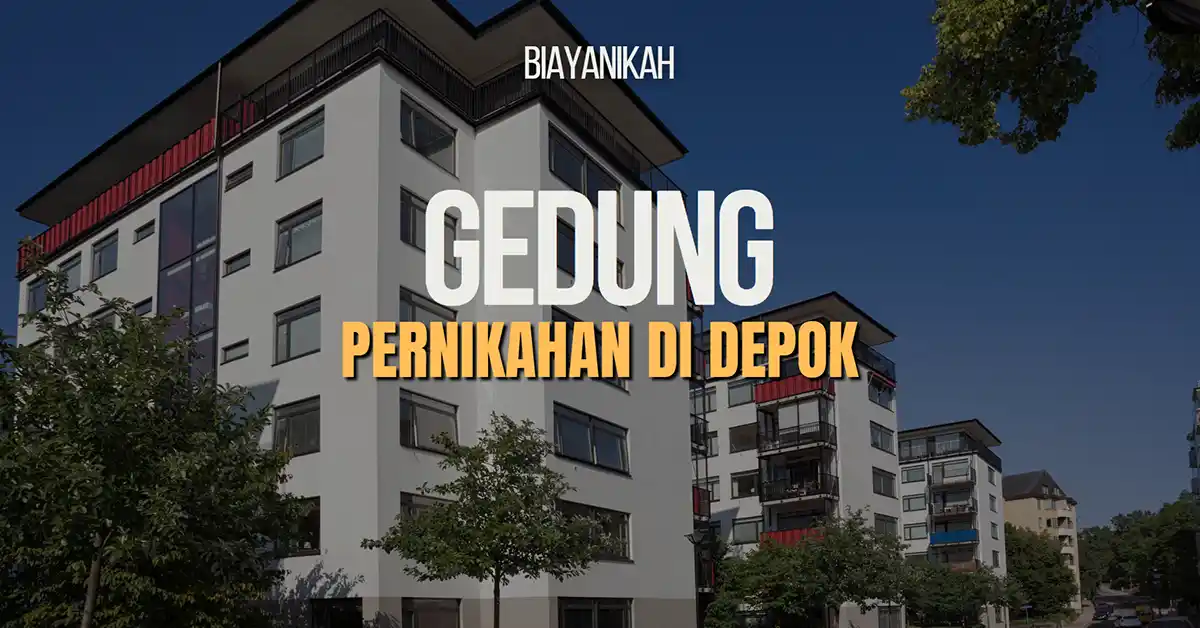 Gedung Pernikahan Di Depok Dan Harga Sewa Biayanikah