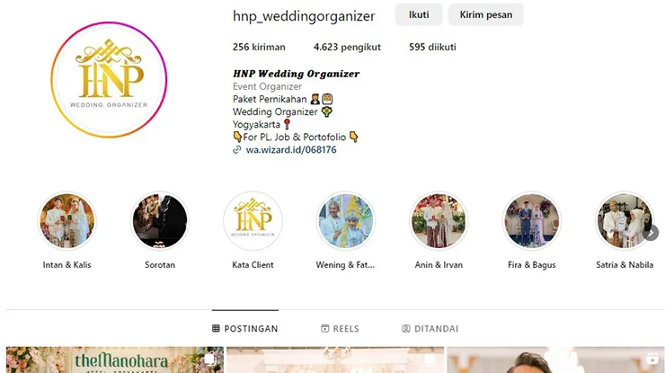 HNP Wedding Organizer