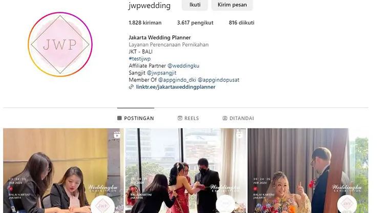 Jakarta Wedding Planner JWP