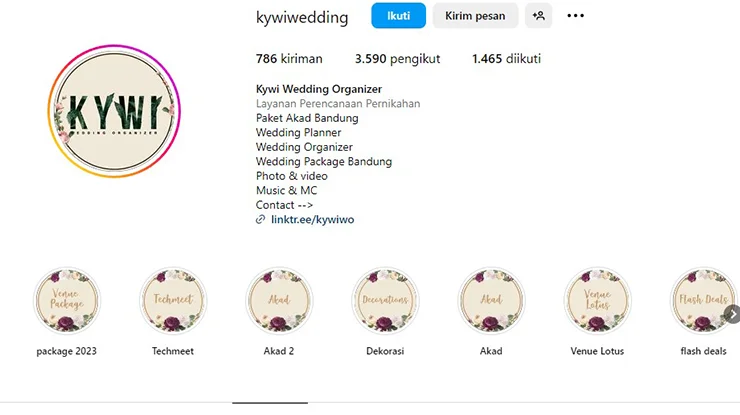 Kywi Wedding Organizer