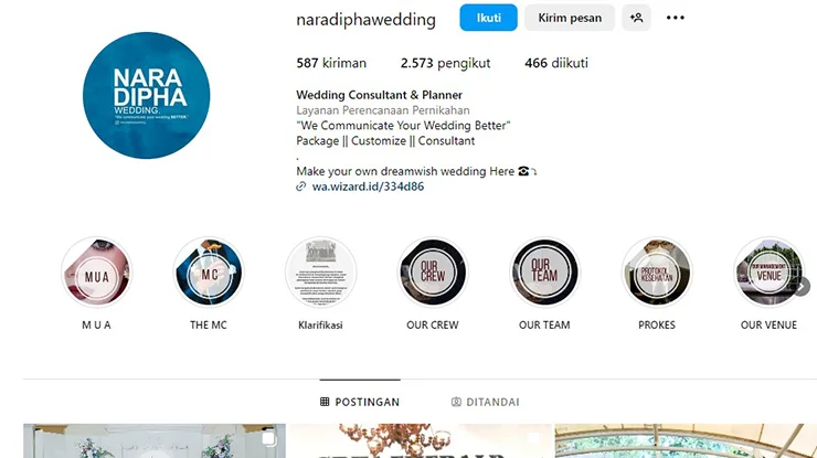 Naradipha Wedding Planner