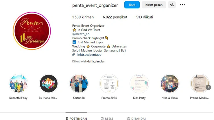 Penta Event Organizer