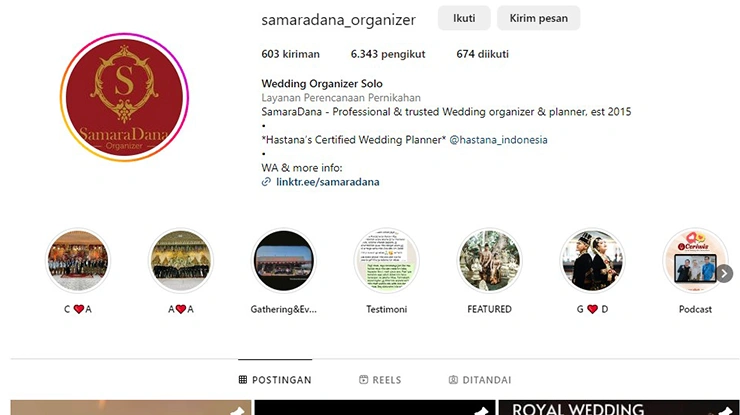 SamaraDana Wedding Organizer