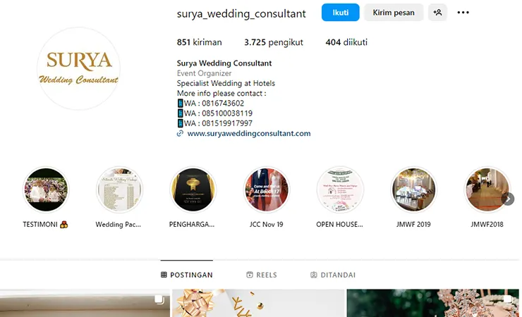 Surya Wedding Organizer