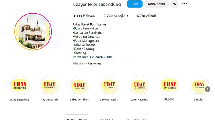 Uday Enterprise Bandung