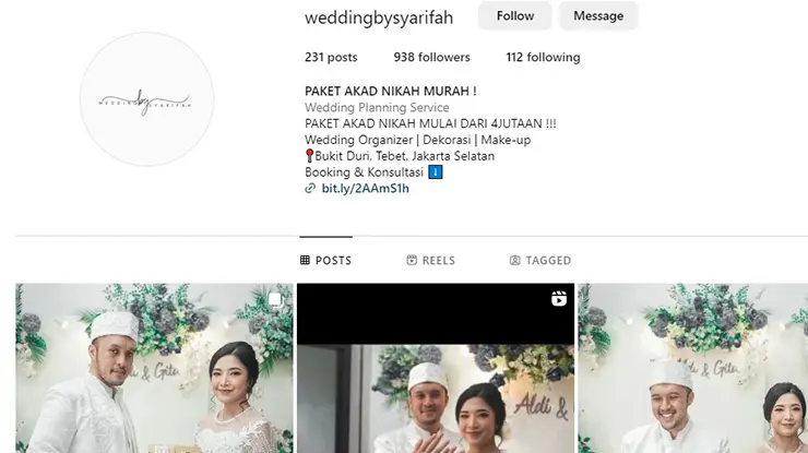 Wedding By Syarifah