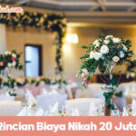 rincian biaya nikah 20 juta